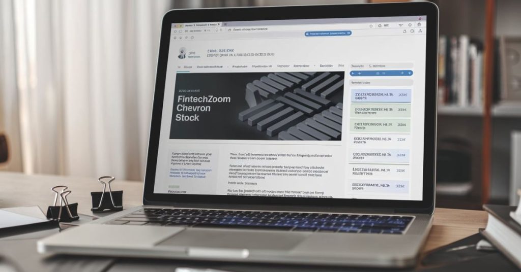 FintechZoom Chevron Stock – Analyzing Latest Reviews and Market Trends