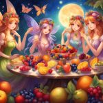 The Mystical World of the Cream Berry Fairy